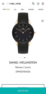 Daniel Wellington Black Dial Quartz