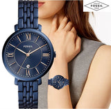 Fossil 38mm Blue Analog