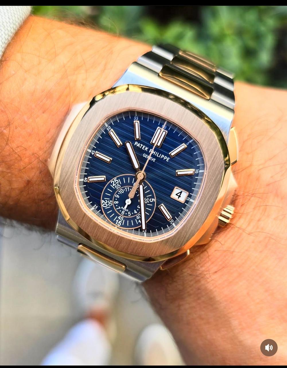 Patek Philippe Nautilus Blue Dial Automatic
