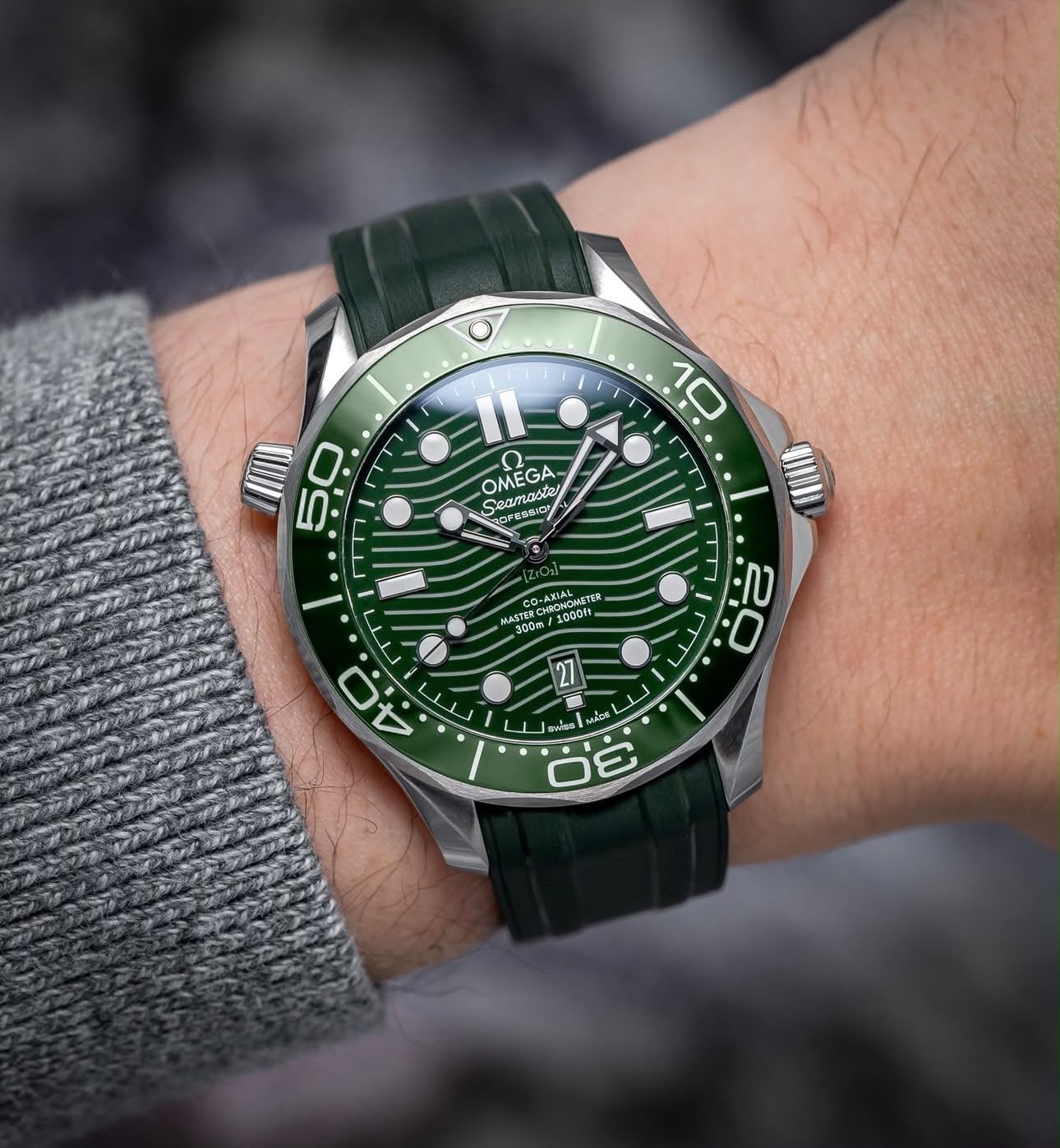 Omega Seamaster Green Diver Automatic