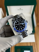 Rolex GMT Master Batman Black Dial