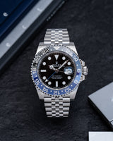Rolex GMT Master Batman Black Dial