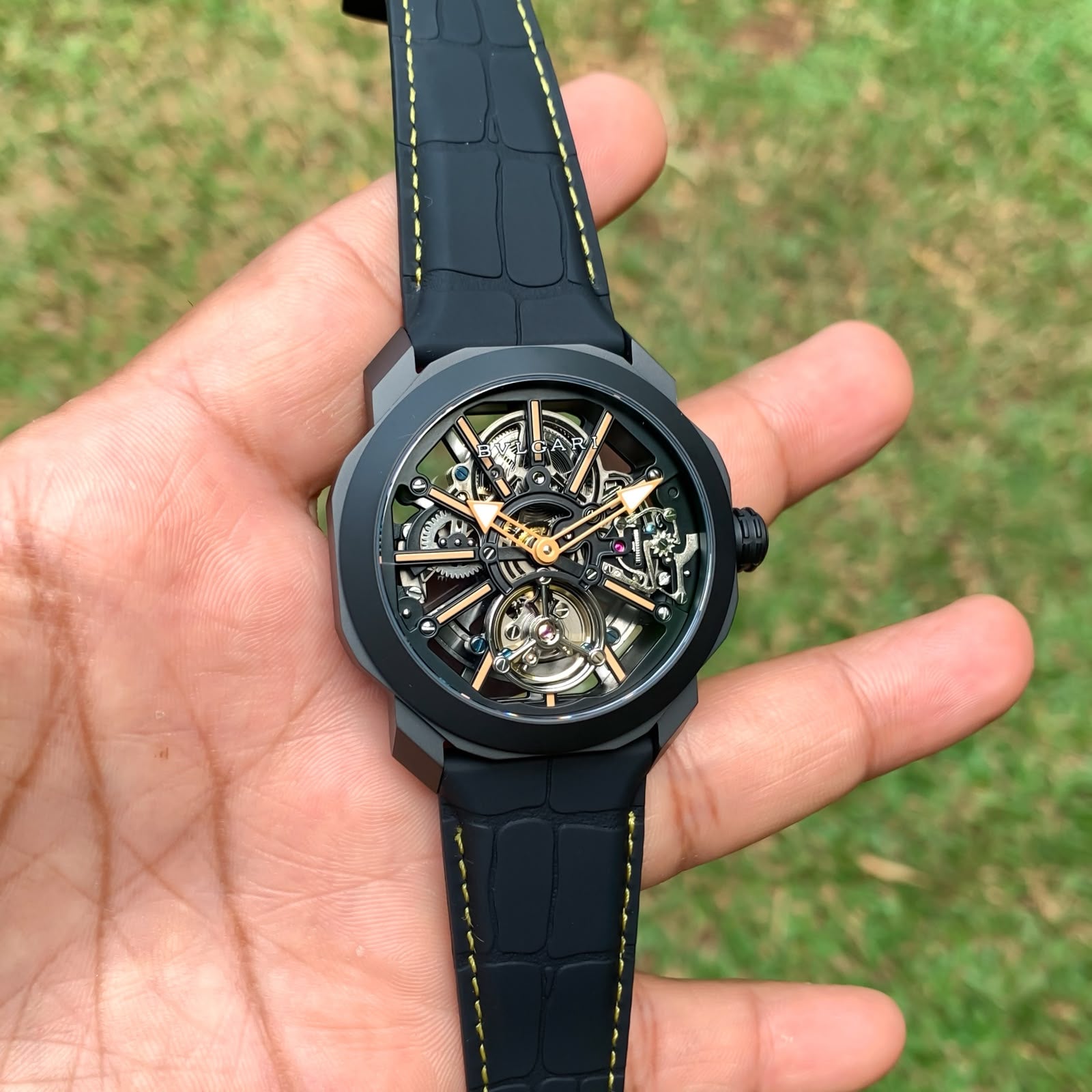 Bulgari Octo Roma Tourbillon Black Automatic