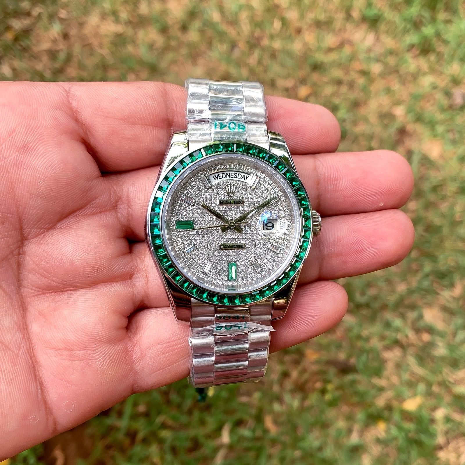 Rolex Day-Date Diamond Paved Dial Automatic