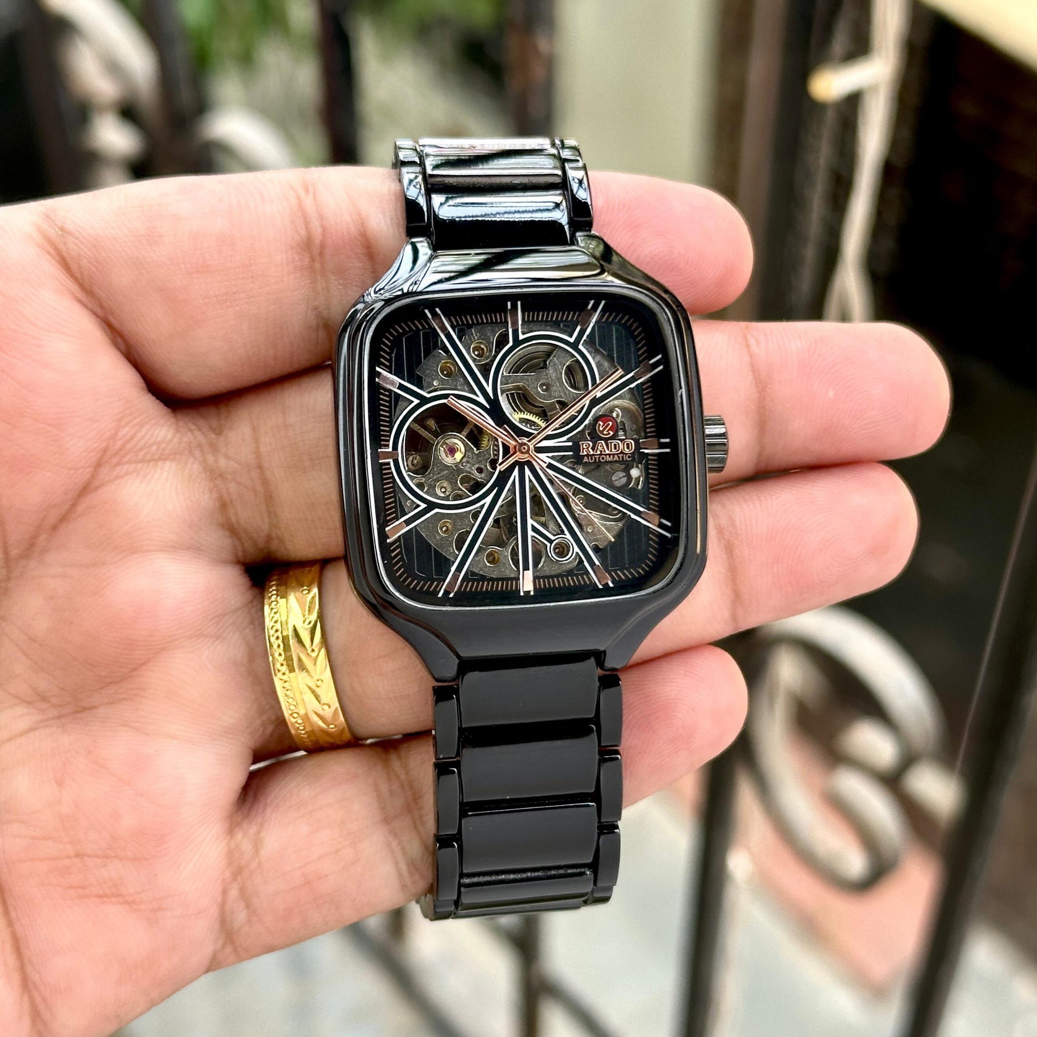 Rado True Square Automatic 40mm Black