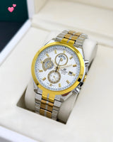 Edifice Casio 44mm Two Tone Quartz