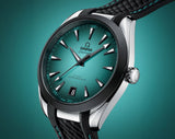 Omega Seamaster Aqua Terra Blue Turquoise Dial