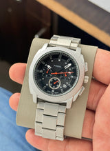 Fossil Machine Chronograph Black Dial Quartz