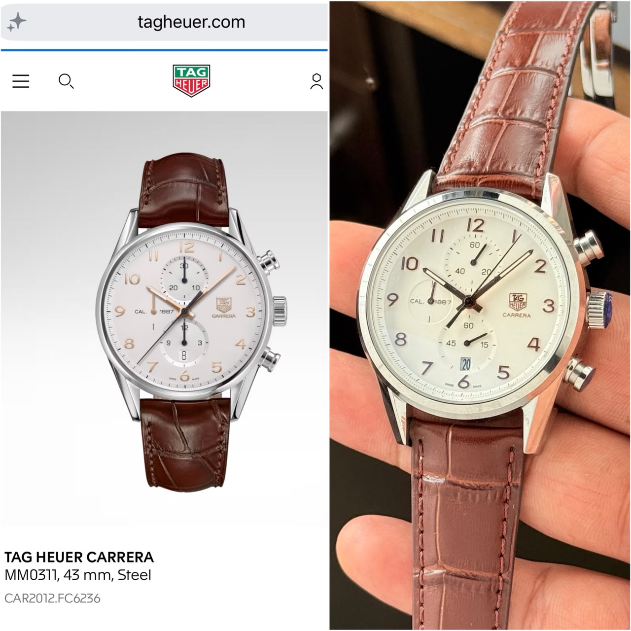 Tag Heuer Carrera Heritage Chronograph