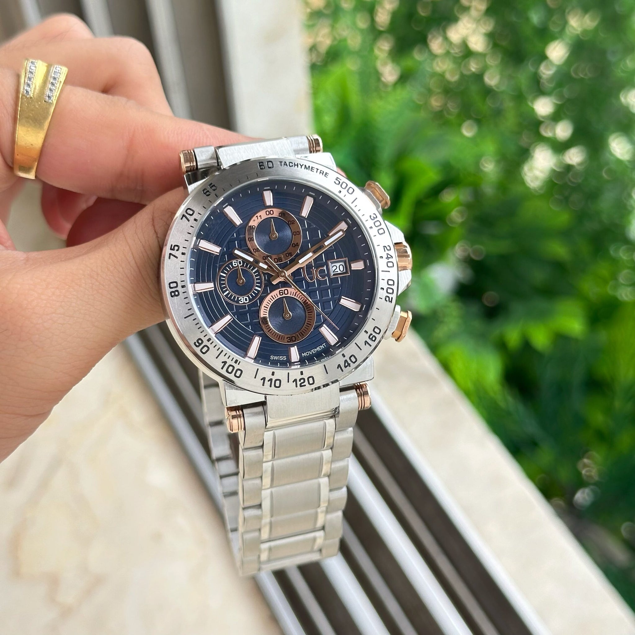 Guess Urbancode 44mm Quartz Chronograph