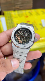 Audemars Piguet Skeleton Openworked Black Dial