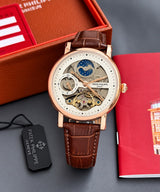 Patek Philippe Automatic Open Heart Brown