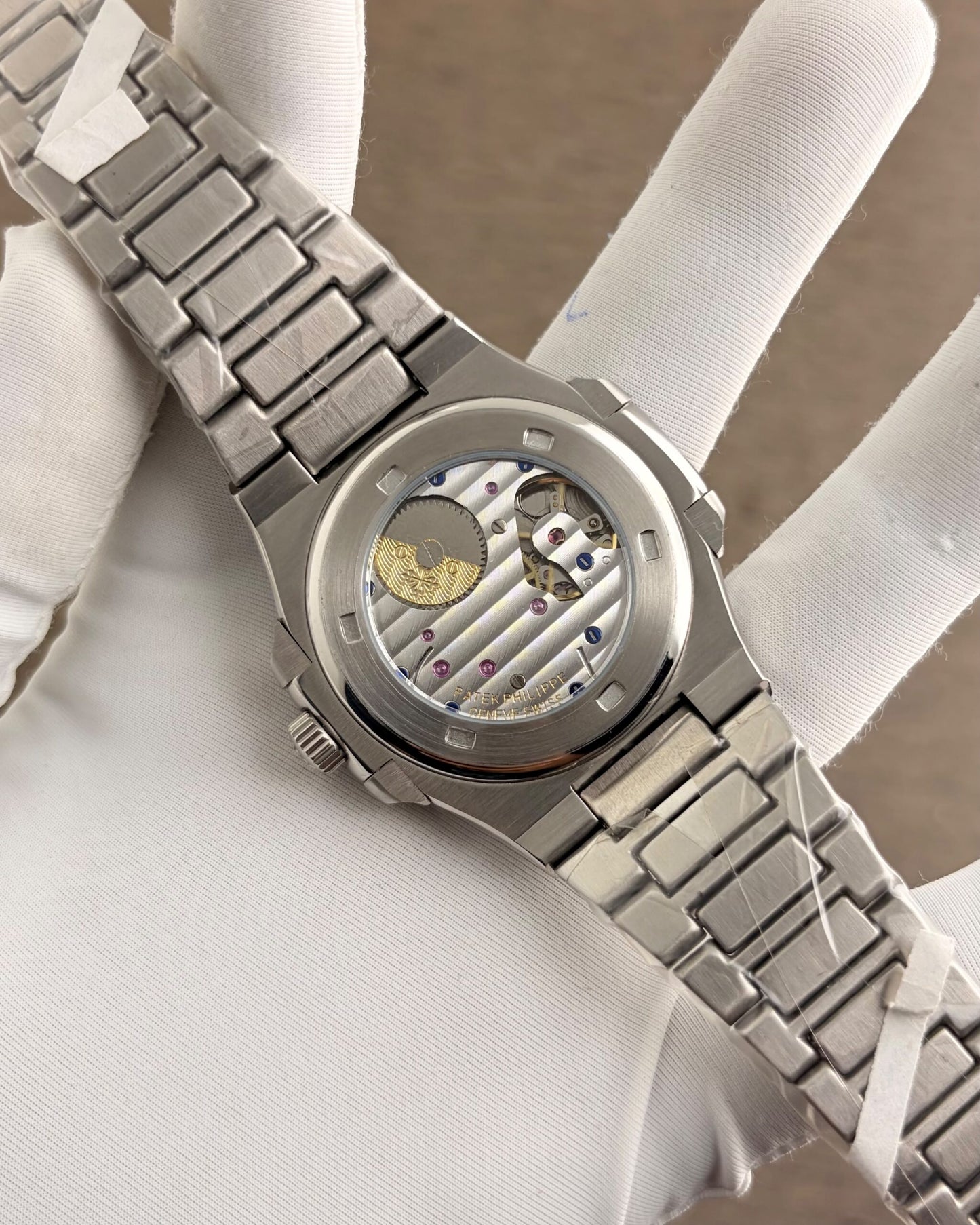 Patek Philippe Nautilus Silver Diamond Edition