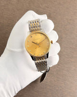 Gucci G-Timeless Slim Bee Two-Tone