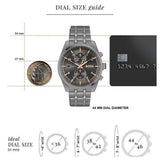 Hugo Boss Skytraveller Grey Quartz Chronograph