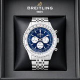 Breitling Navitimer Chronograph Blue Multifunction Dial
