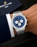 Breitling Navitimer Chronograph Blue Multifunction Dial