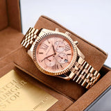 Michael Kors Lexington Rose Gold Sub-Dial