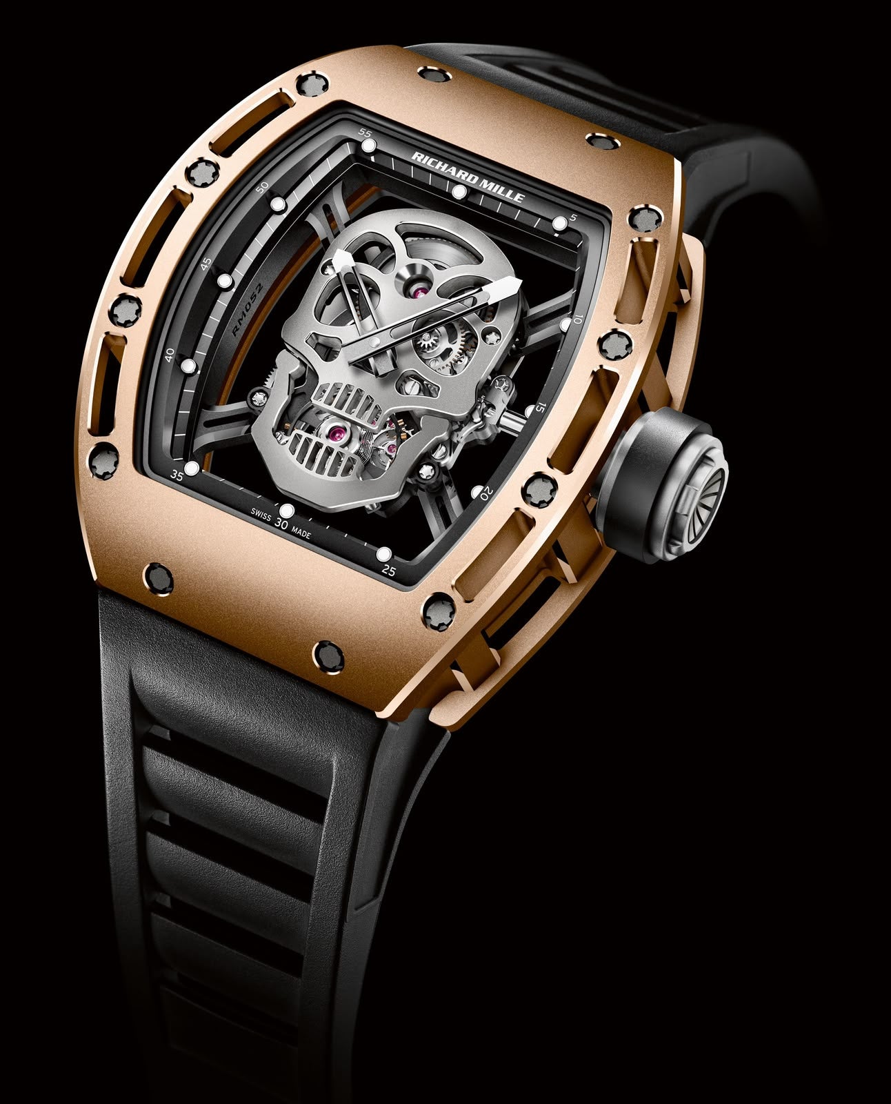 Richard Mille 052 Skull Automatic Edition
