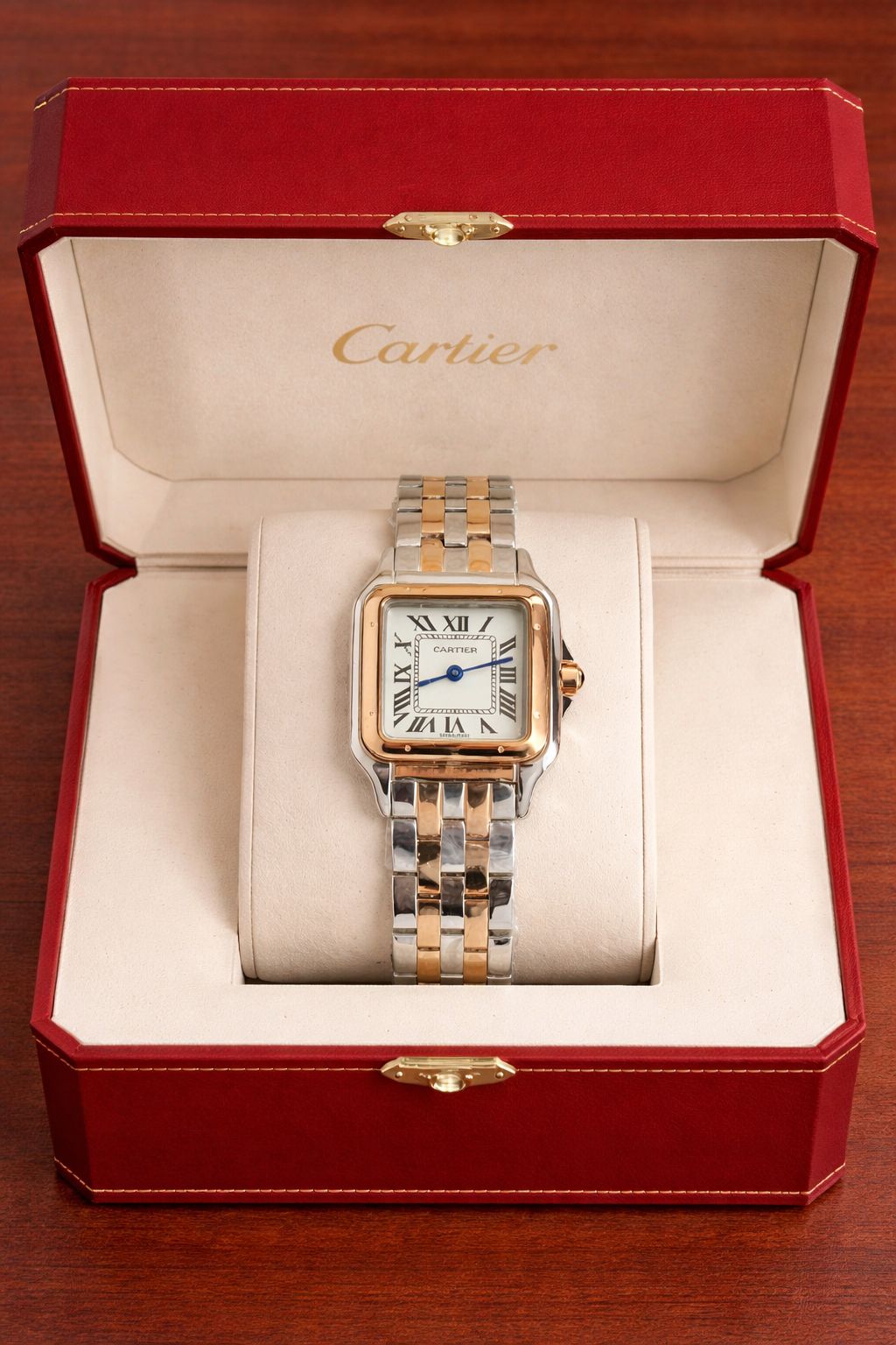 Cartier Santos de Two Tone Quartz