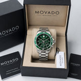 Movado Green Dial Chronograph