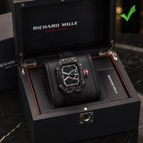 Richard Mille Velcro Black Dial