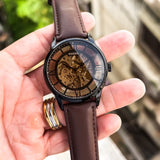 Fossil Townsman Brown Automatic