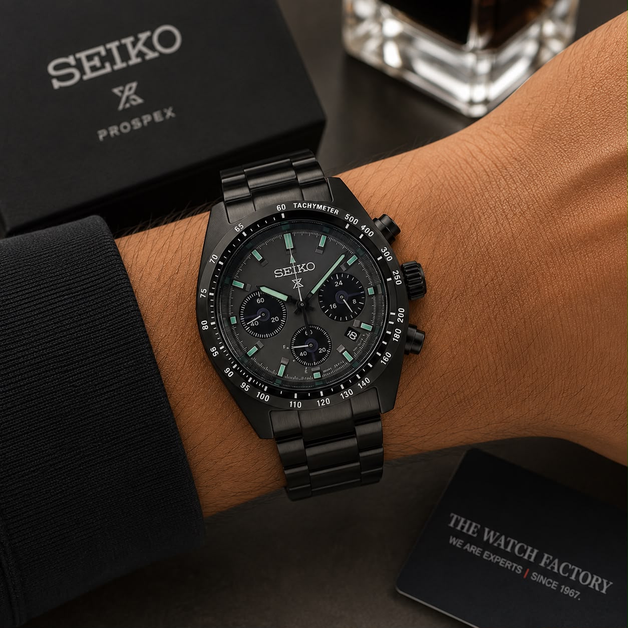Seiko Prospex Black Series Speedtimer Chronograph
