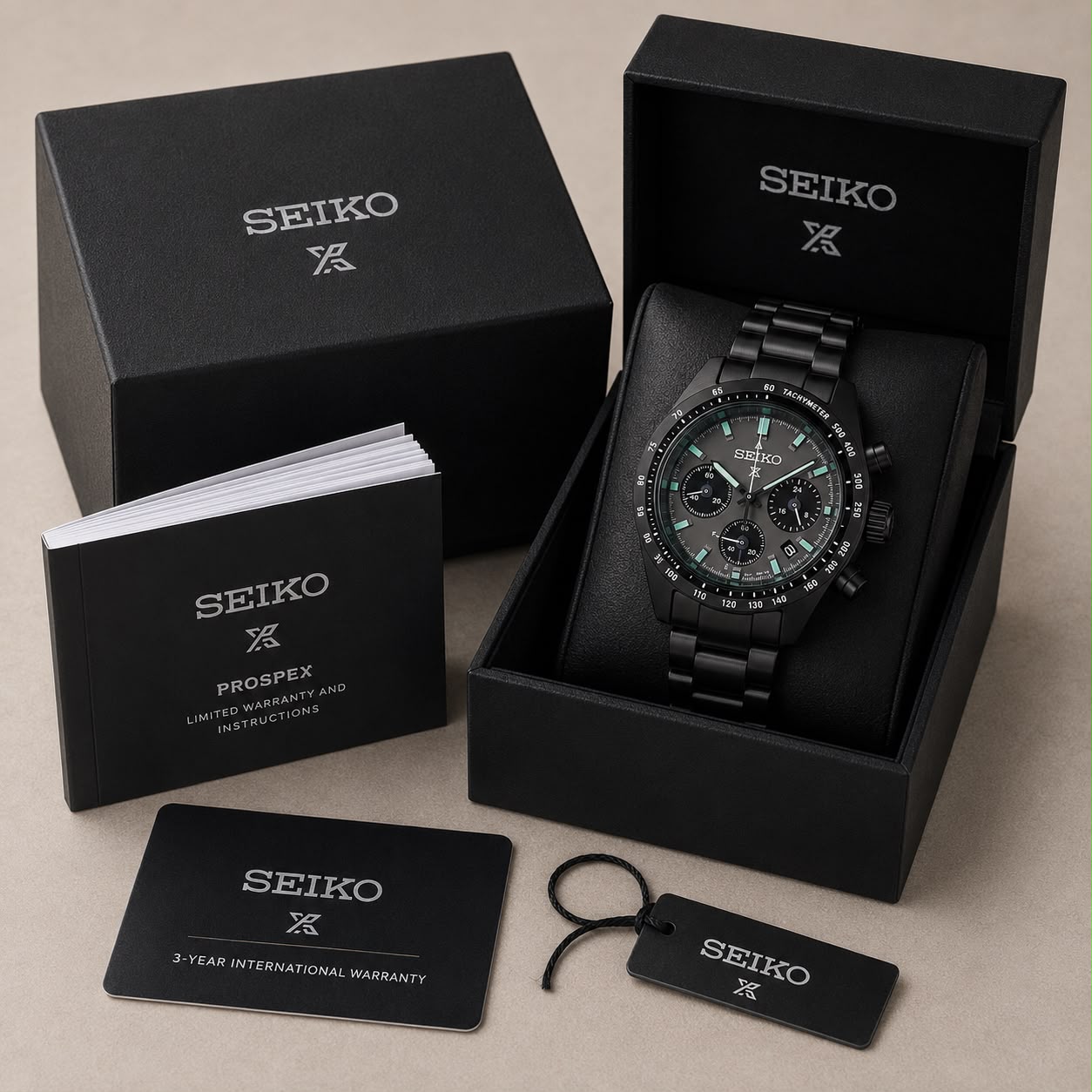 Seiko Prospex Black Series Speedtimer Chronograph