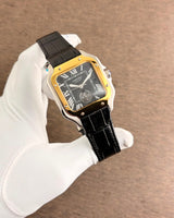 Cartier Santos Grey Dial 41mm Automatic