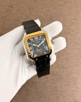 Cartier Santos Grey Dial 41mm Automatic