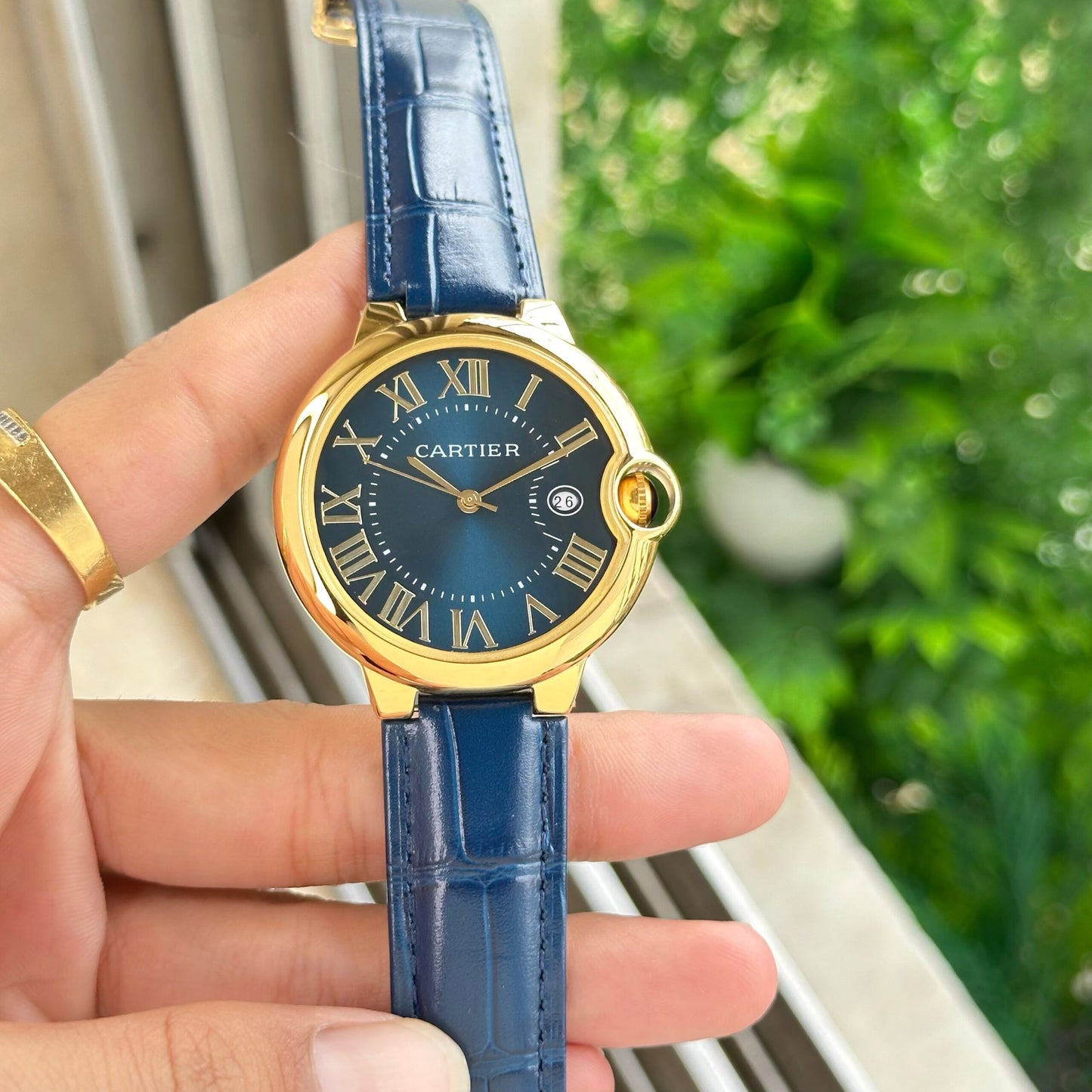 Cartier Ballon Bleu Blue Dial Quartz