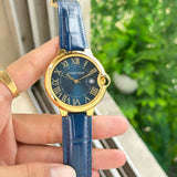 Cartier Ballon Bleu Blue Dial Quartz