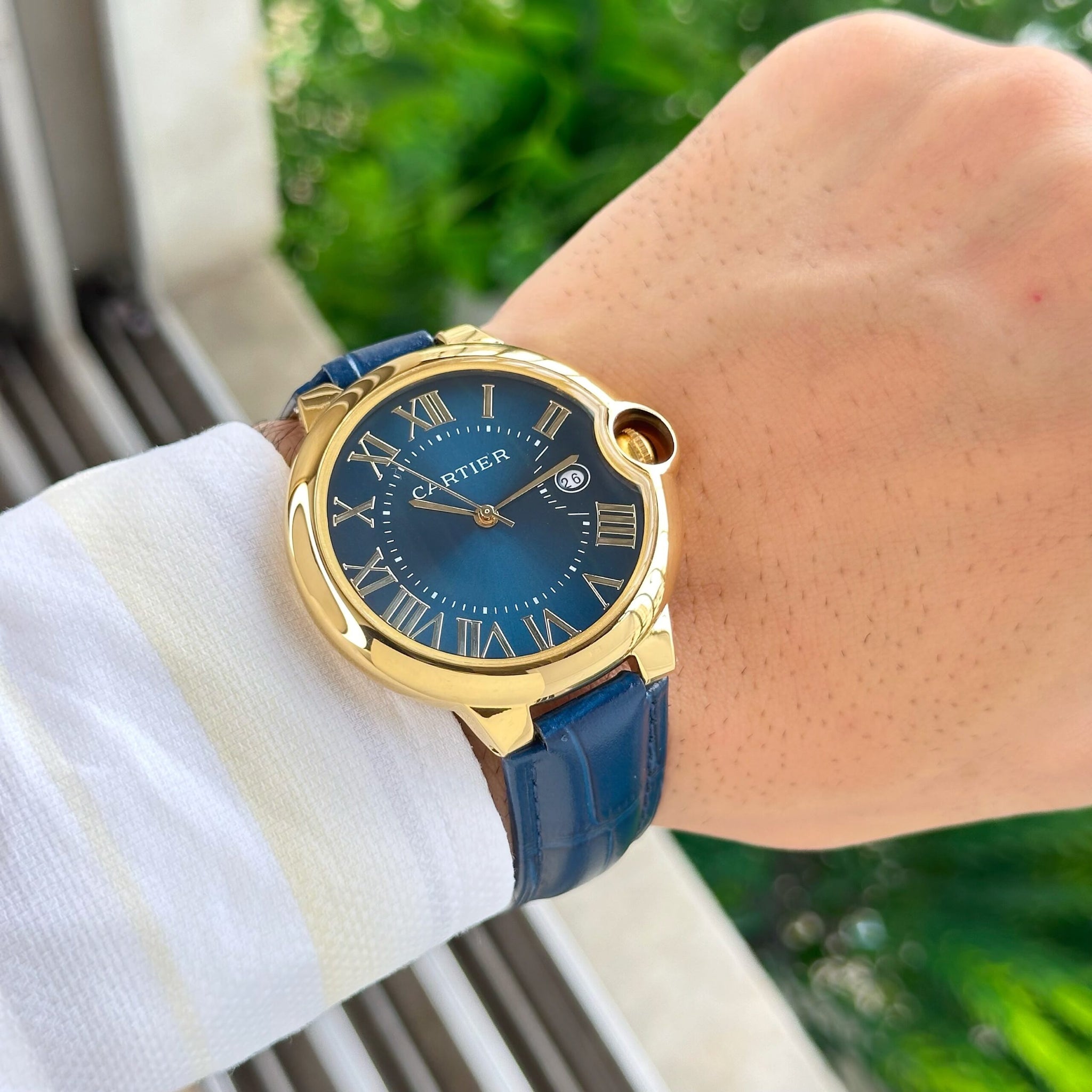 Cartier Ballon Bleu Blue Dial Quartz