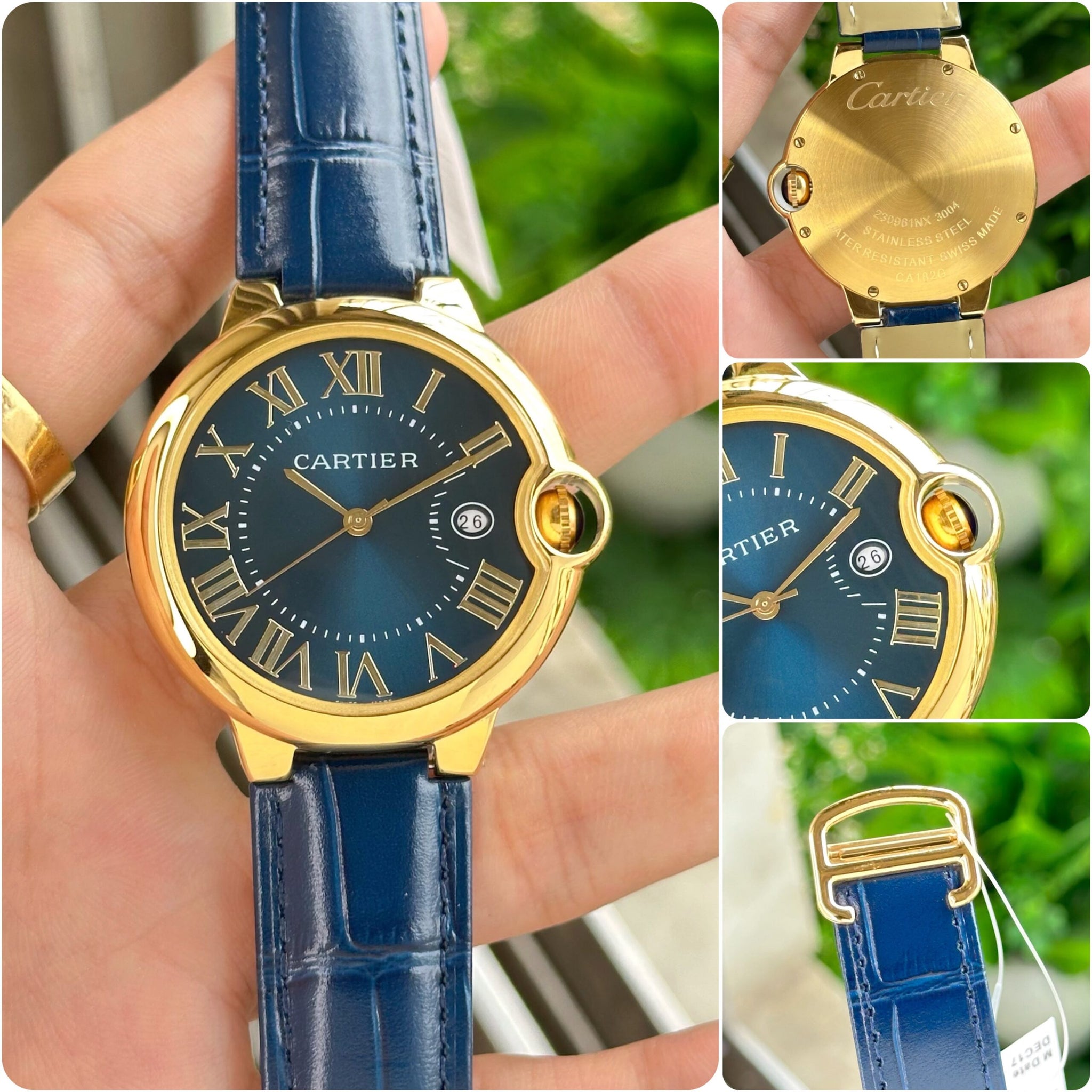Cartier Ballon Bleu Blue Dial Quartz