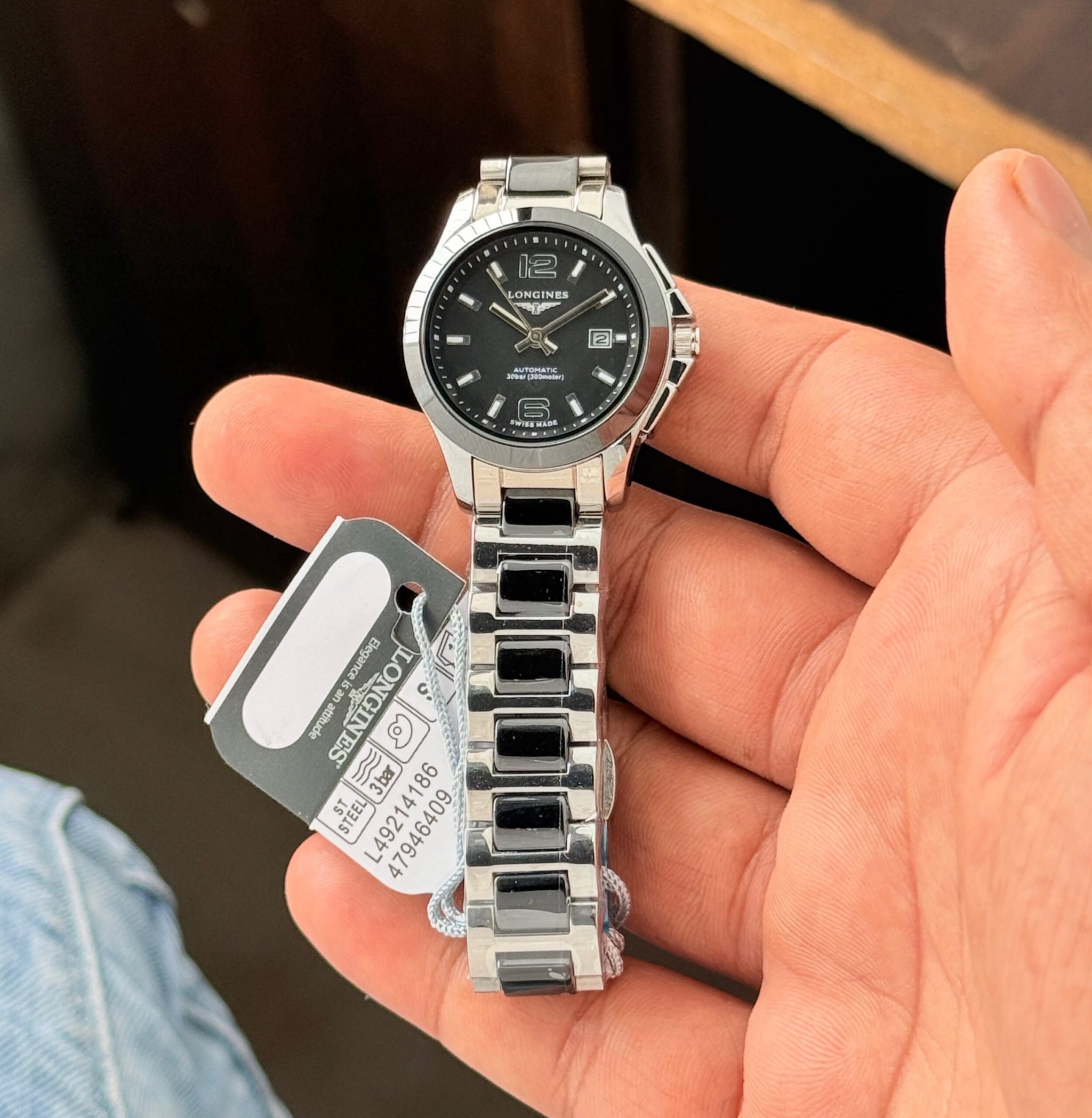 Longines Conquest White or Black Dial