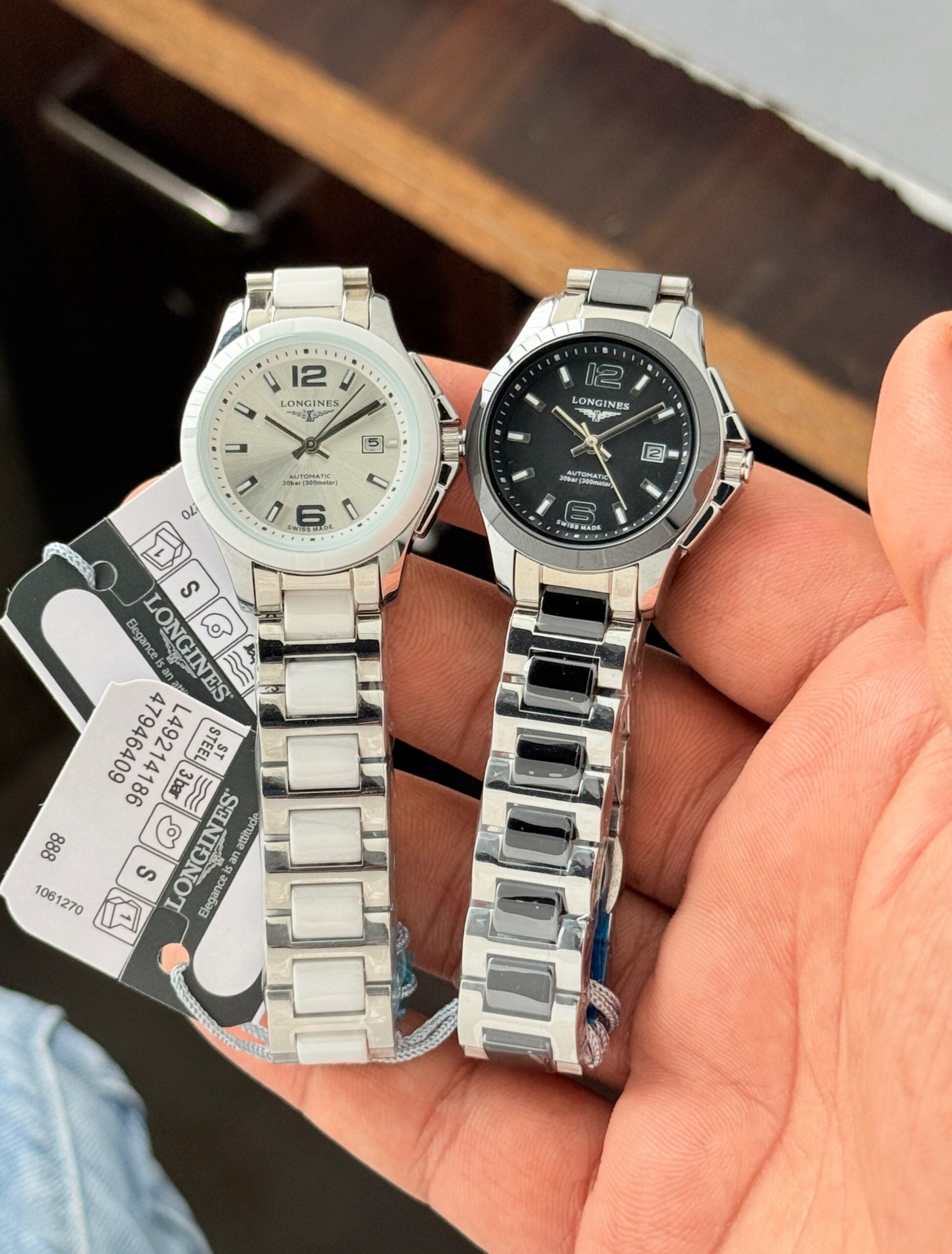 Longines Conquest White or Black Dial