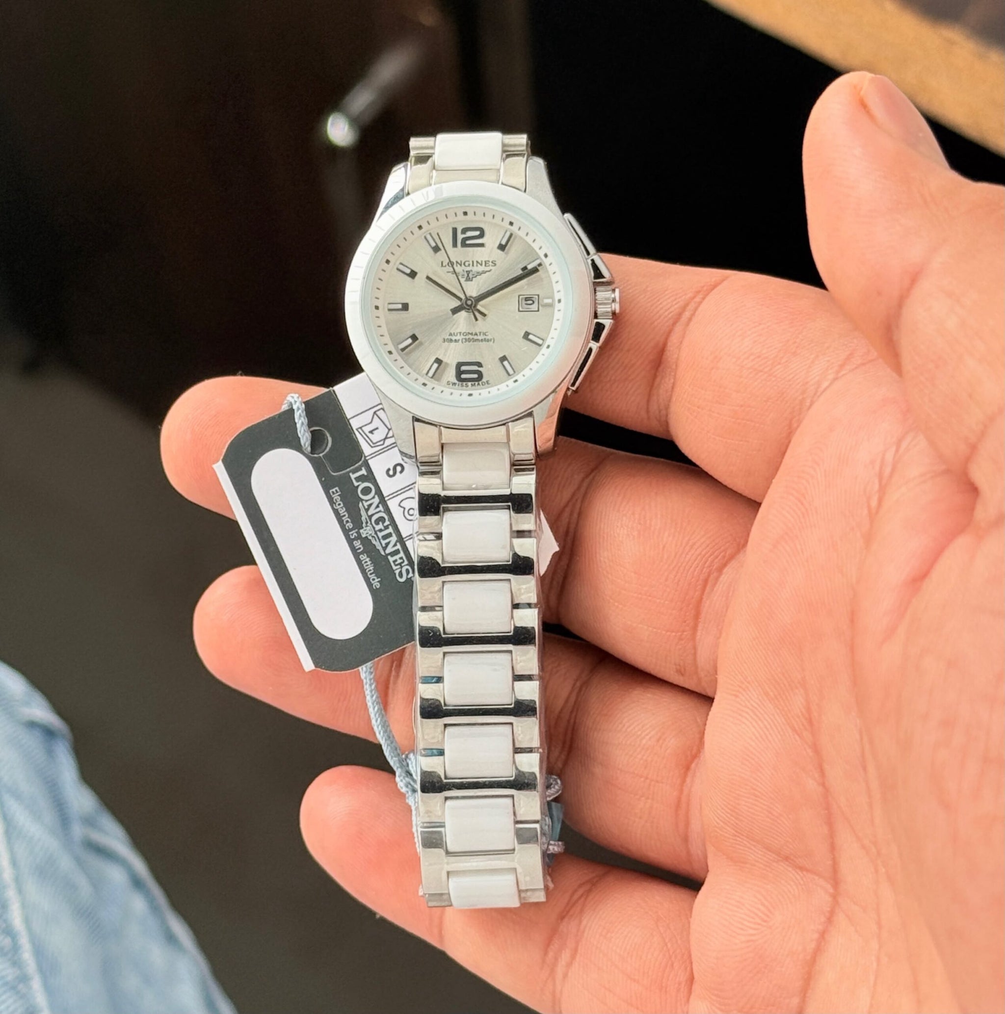 Longines Conquest White or Black Dial