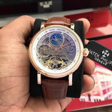 Patek Philippe Open-Back Rose Gold Dial