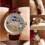 Patek Philippe Open-Back Rose Gold Dial