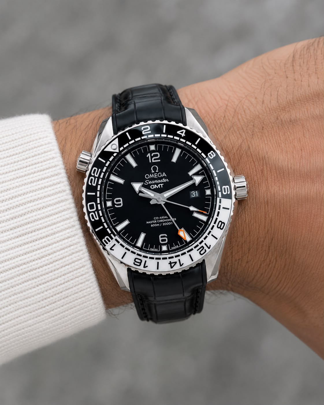 Omega Seamaster 600M GMT Black Dial