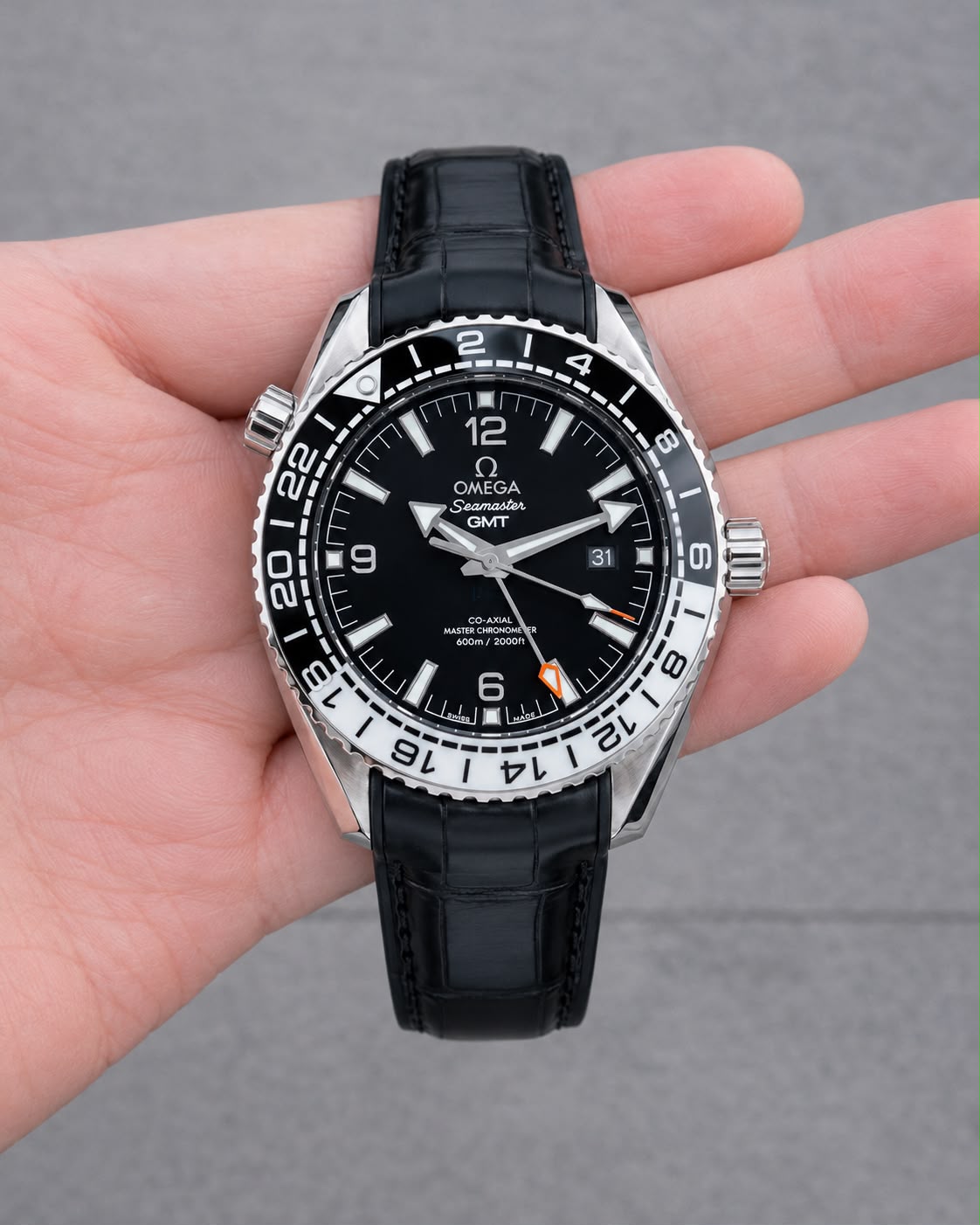 Omega Seamaster 600M GMT Black Dial