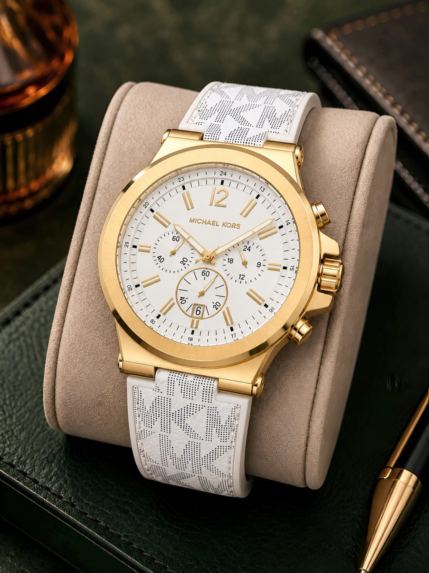 Michael Kors Multifunction White Dial Quartz