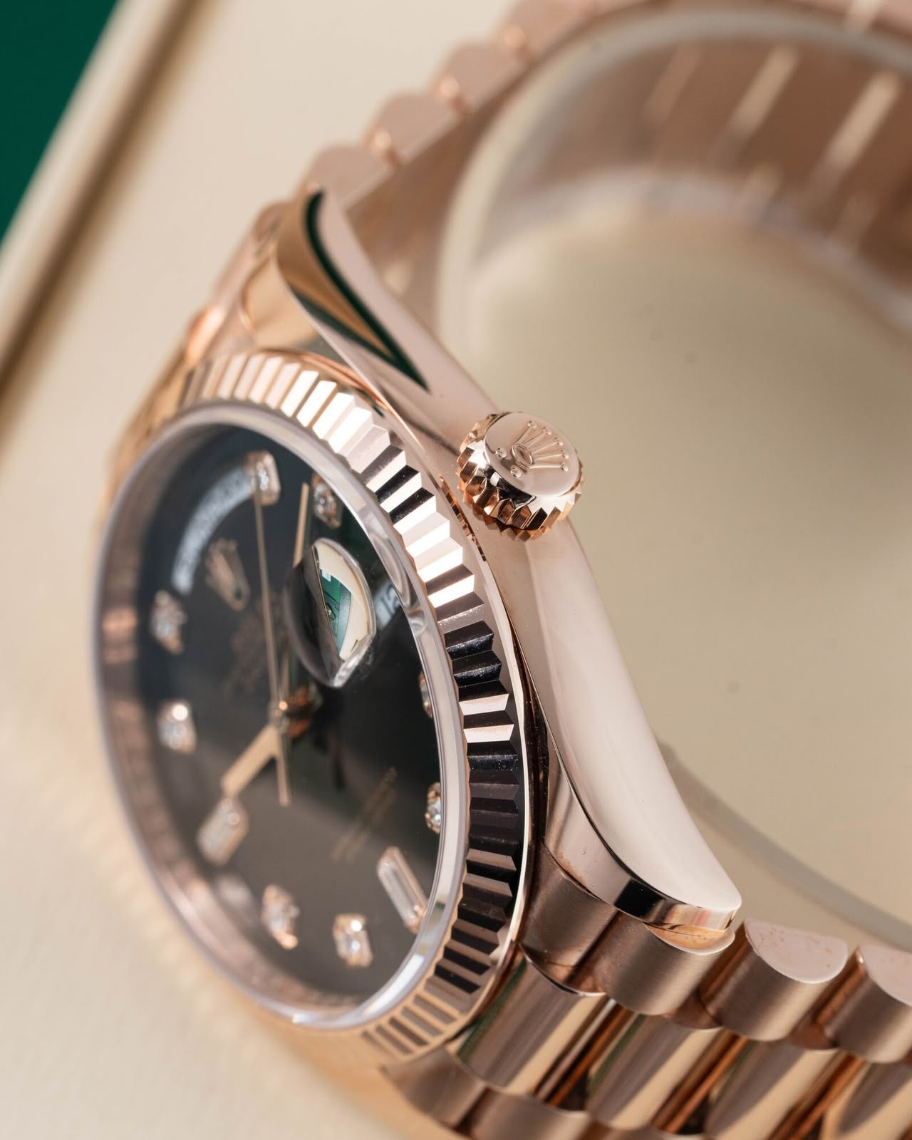 Rolex Perpetual Day-Date Rose Gold Automatic