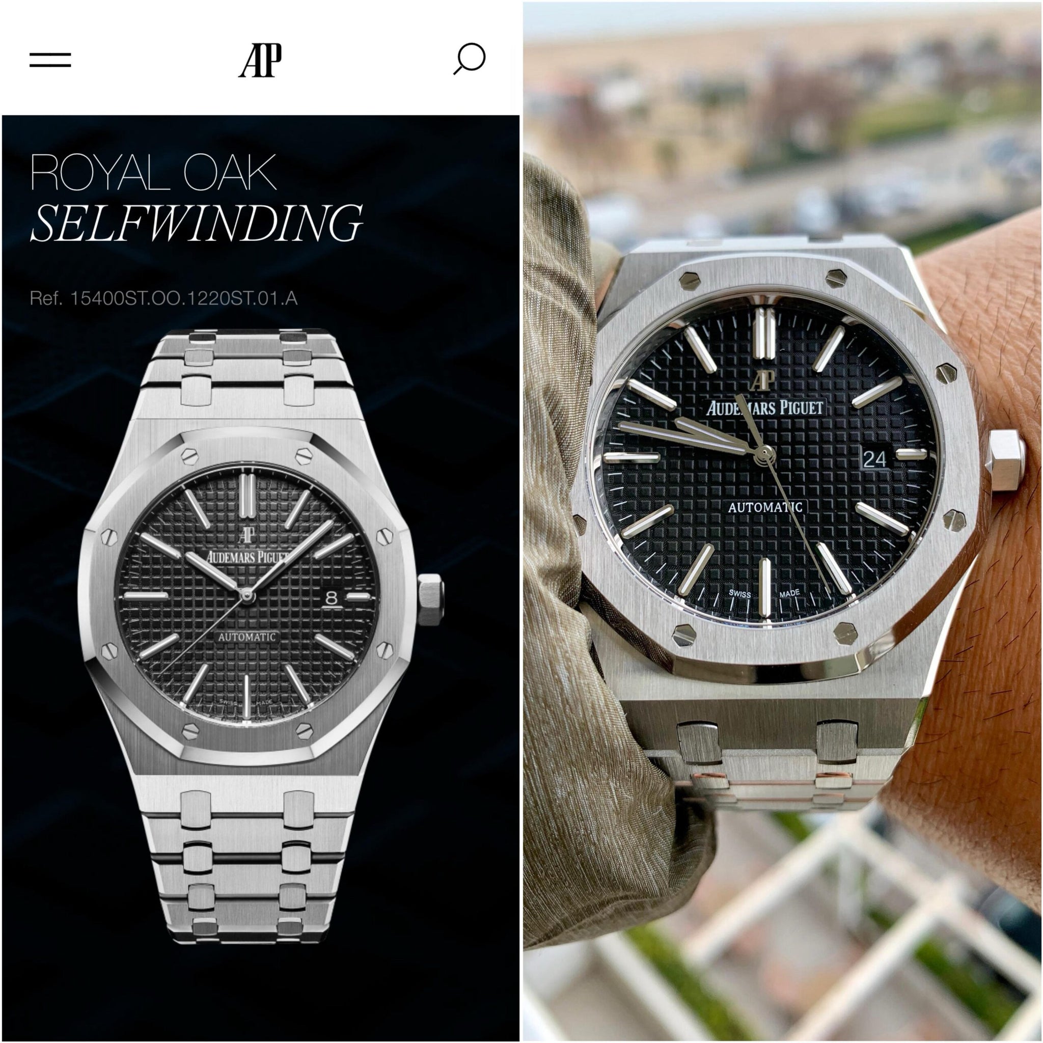 Audemars Piguet Royal Oak Jumbo Silver Automatic