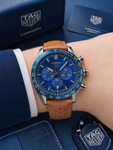 Tag Heuer Carrera Chronograph Blue Dial