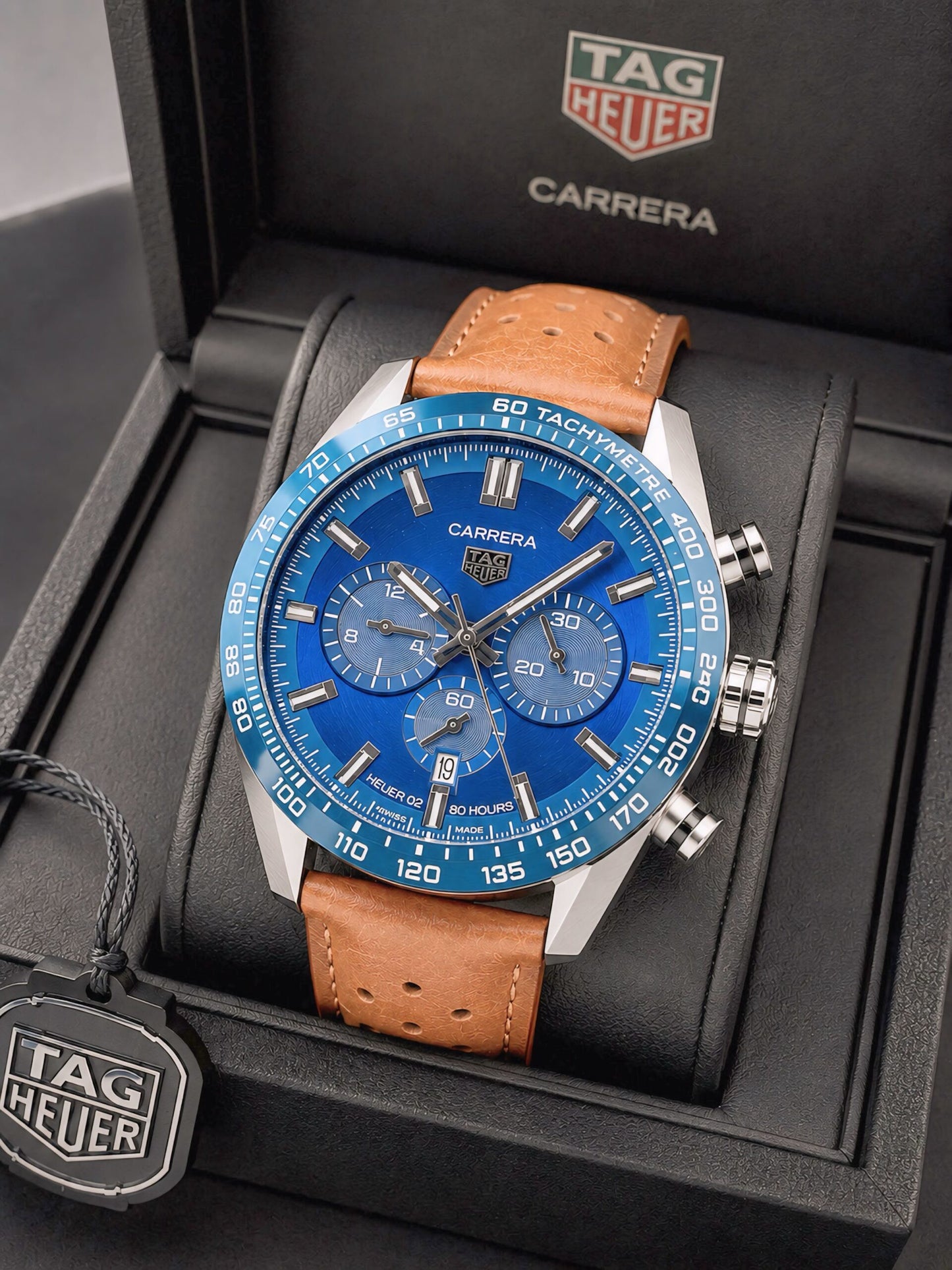 Tag Heuer Carrera Chronograph Blue Dial