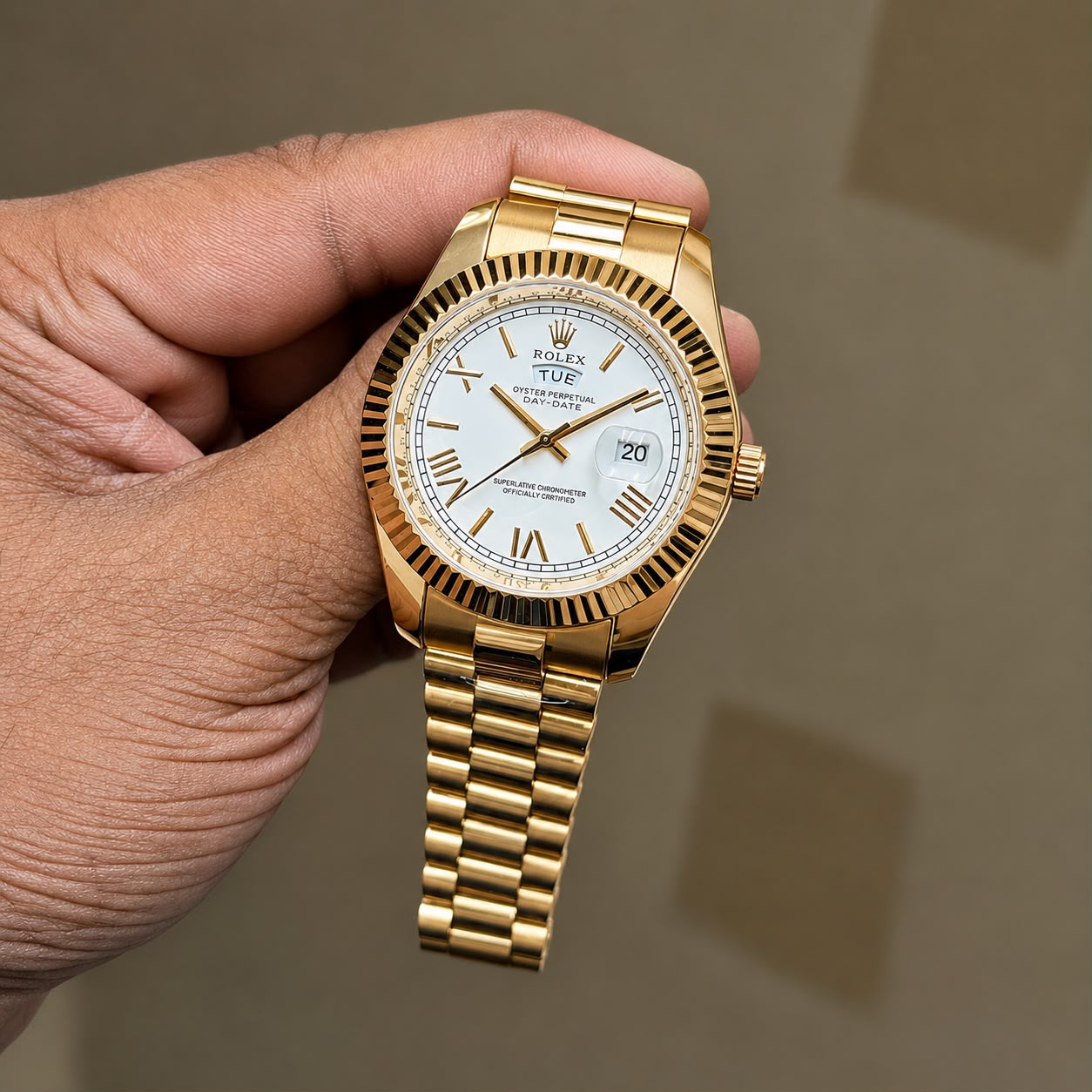 Rolex Oyster Perpetual Day-Date White Dial