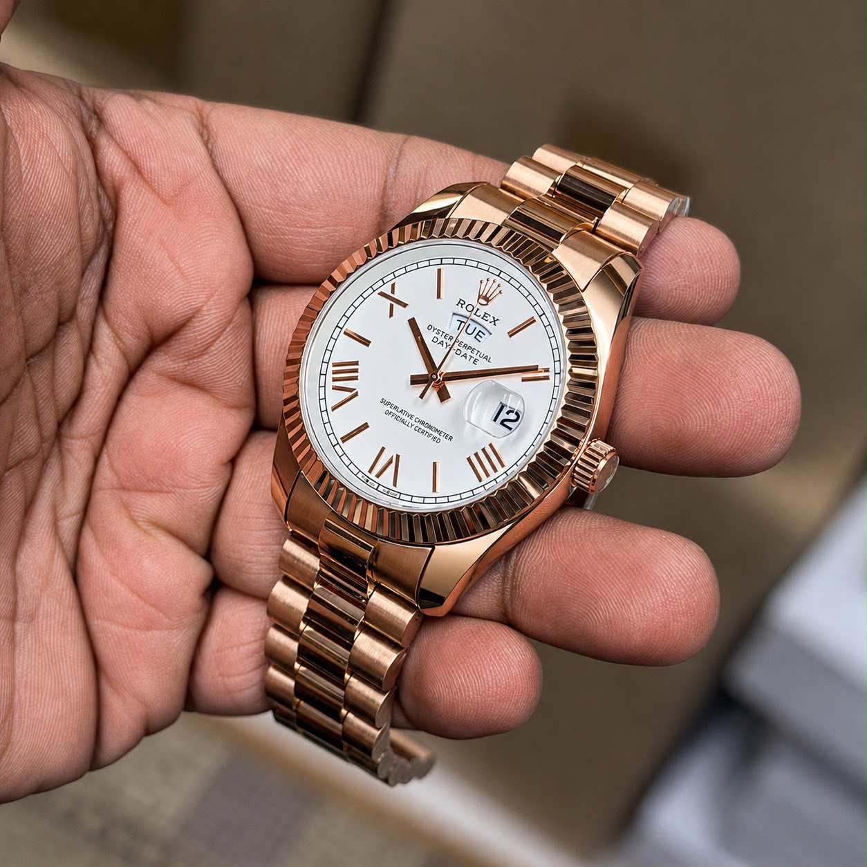 Rolex Oyster Perpetual Day-Date White Dial
