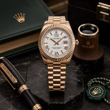 Rolex Oyster Perpetual Day-Date White Dial